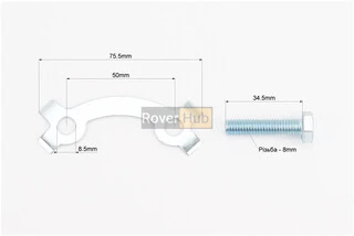 Болти кріплення зірки задньої к-кт 4шт + шайби