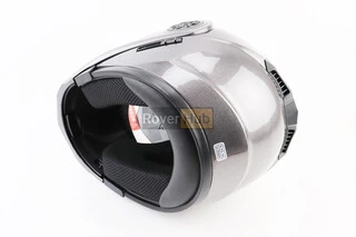 Шлем модуляр, закрытый с откидным подбородком+откидные очки BLD-159 S (55-56см), СЕРЫЙ глянец