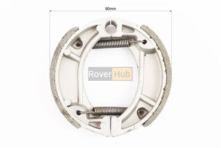 Гальмівні колодки барабан Honda DIO 50 (пружини під кутом), D=90mm