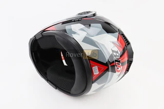 Шлем модуляр, закрытый с откидным подбородком+откидные очки BLD-159 S (55-56см), ЧЕРНО-КРАСНЫЙ