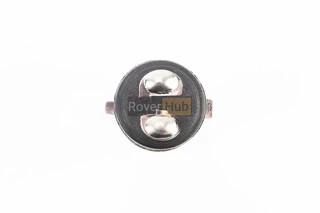 Лампа фари H6 BA20D 12V 35 / 35W "super" синя "свічка"