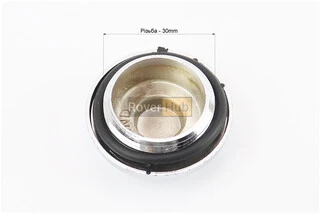 Гайка (заглушка) головки циліндра де клапан, хром