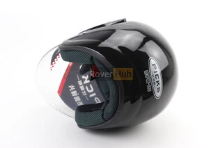 Шолом відкритий АТ-666, ЧОРНИЙ (можливі дефекти фарбування)