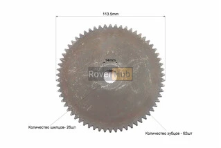 Шестерня стартера "тарілка"