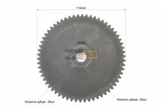 Шестерня стартера "тарілка"