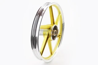 Диск задній литий 1,6-17" ALPHA/ACTIVE "промені", жовтий