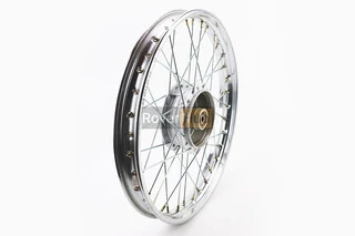 Диск задній спицьований (колесо) 1,4-17" DELTA, хром (вісь 12мм)