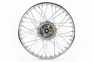 Диск задній спицьований (колесо) 1,4-17" DELTA, хром (вісь 12мм)