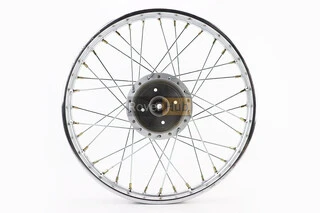 Диск задній спицьований (колесо) 1,4-17" DELTA, хром (вісь 12мм)