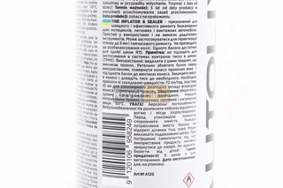 Герметик для швидкого ремонту шин "TIRE INFLATOR SEALER", Аерозоль 450ml
