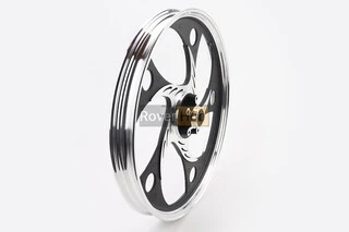 Диск передній литий 1,4-17" ACTIVE "хвиля", чорний "під дискове гальмо" (вісь 12мм)