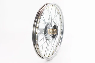 Диск передній спицьований (колесо) 1,2-17" DELTA, хром (вісь 10мм)