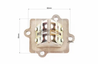 Клапан лепестковый карбюратора Yamaha 3KJ (корпус пластик)