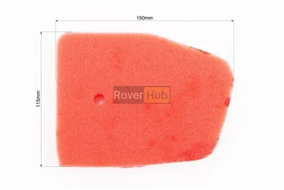 Фільтр-елемент повітряний (поролон) Honda AF17 PAL з просоченням, червоний