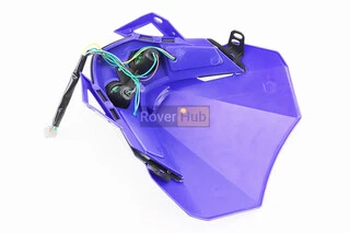 Пластик - обтічник + фара, СИНІЙ, тип 2