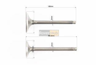 Клапан впускний, випускний к-кт 150cc