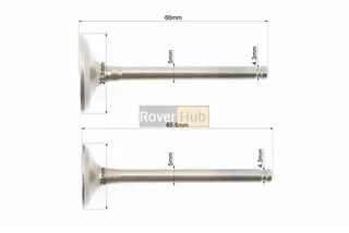 Клапан впускний, випускний к-кт 150cc