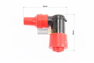 Колпачок свечной "люлька" 90град с резинкой "СИЛИКОН"