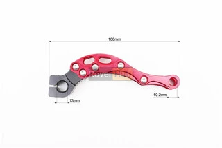 Важіль перемикання передач 29 шліців TUNING, ЧЕРВОНИЙ (див. фото розмірів)