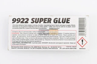Клей багатофункціональний "9922 Super Glue", 2g