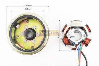 Магнето в сборе (6 катушек)