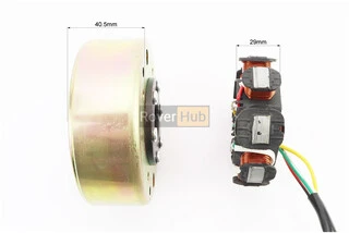 Магнето в зборі (8 котушок)