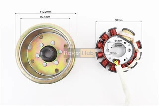 Магнето в зборі (11 котушок)