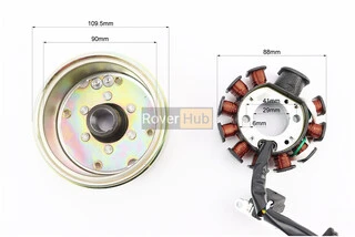 Магнето в зборі (11 котушок)