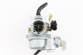 Карбюратор в сборе Delta 070/90/110cc, D=18,9, (дроссель под трос, отстойник, кран)