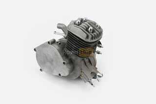 Двигатель велосипедный 2Т с ручным стартером, СЕРЫЙ