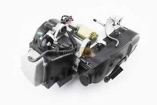 Двигатель скутерный в сборе 125куб (короткий вариатор, длинный вал) New