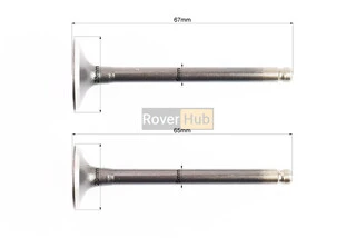 Клапан впускной, выпускной к-кт 70-110-125cc