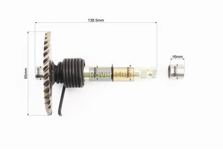 Півмісяць 138мм в зборі