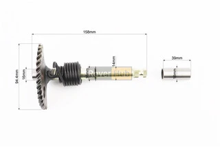 Півмісяць 158мм в зборі
