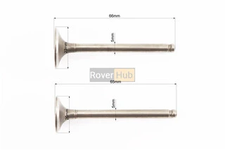 Клапан впускний, випускний ПОВНИЙ к-кт 70-110-125cc (без тарілок)