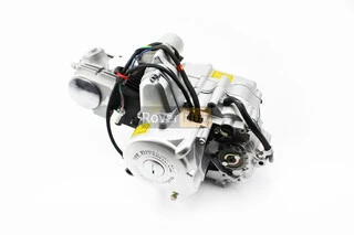 Двигатель мопедный в сборе 70куб (Delta) - "механика"