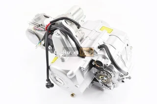 Двигатель мопедный в сборе 70куб (ALPHA) - "механика"