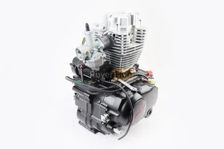 Двигун мотоциклетний в зборі CGB-200cc (164FMLR) + карбюратор (з балансувальним валом)