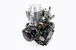 Двигун мотоциклетний в зборі CGB-200cc (164FMLR) + карбюратор (з балансувальним валом)