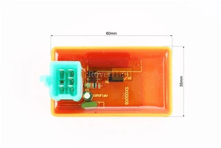 Коммутатор CDI - 110cc, 5 контактов (60x35мм), оранжевый