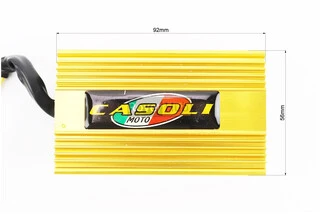 Коммутатор CDI - 110cc, TUNING "золотистый" (92x56мм)