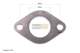 Прокладка патрубка карбюратора (пластмасс)