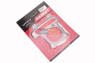 Прокладки поршневой 125cc-52,4мм, к-кт 2 детали (метал)