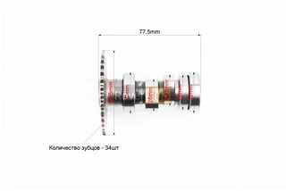Розподільний вал в зборі