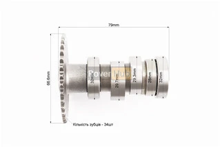 Розподільний вал в зборі KEEWAY 150