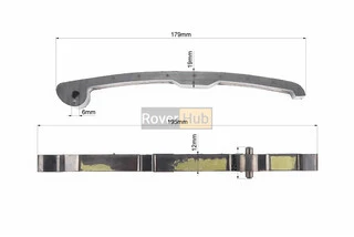 Напрямні ланцюга ГРМ СВ125-150cc, тип 1
