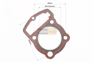 Прокладка головки циліндра CB-125cc 56,5/58,5мм
