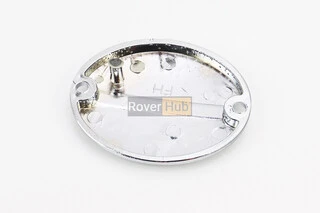 Крышка (овальная, пластик) правой крышки двигателя, хром