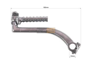 Важіль кікстартера (чорний) "кругла підніжка"