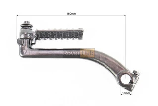 Важіль кікстартера (чорний) "плоска підніжка"
